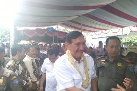 Luhut Binsar Panjaitan kunjungan kerja ke Kabupaten Labuhanbatu