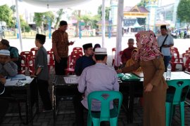 Para peserta STQH mulai mendaftar