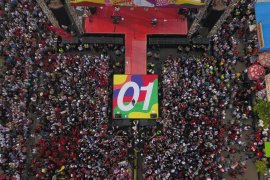 KAMPANYE AKBAR  CAPRES 01 DI PADANG