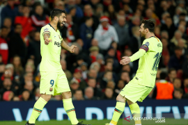 Barcelona ungguli MU 1-0 berkat gol bunuh diri Shaw