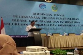 Diskominfo Sijunjung ikuti Bimtek pelaksanaan urusan pemerintahan bidang UKP