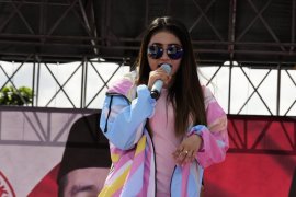 Via Vallen mengaku dulu pilih Prabowo,  sekarang saya pilih Jokowi