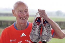 Ken Jones  peserta tertua London Marathon 2019