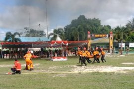 Pos SAR Sintang hadiri upacara HUT Satpol-PP dan Damkar-Linmas