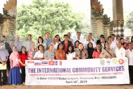 "The International Community Service" lakukan riset pertanian di Bangli