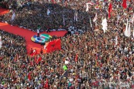 Konser Putih Bersatu jadi pamungkas Kampanye Akbar Jokowi-Ma'ruf Amin