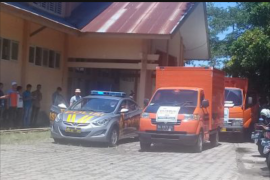 KPU Sijunjung distribusikan logistik Pemilu, kali ini ke empat kecamatan