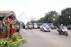 Bupati lepas pengiriman logistik Pemilu 2019