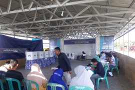 Korban gempa dan likuefaksi salurkan hak pilih di pengungsian