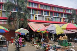 Pasar tradisional di Deliserdang sepi pada hari pencoblosan