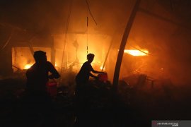 Pasar Lawang mulai kondusif pasca-kebakaran