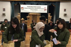 Jokowi-Ma'ruf unggul suara di Tokyo Jepang