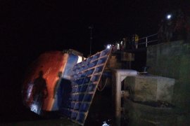 Enam truk ikut tenggelam bersama KMP Seluang.