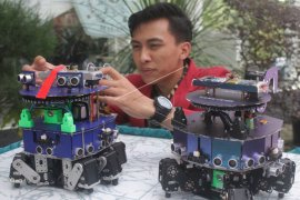 Robot pemadam api karya mahasiswa