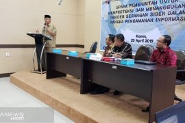 Rakor persandian se-Sumbar, proteksi serangan siber