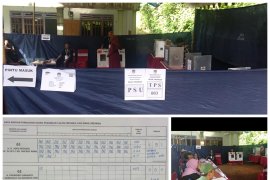 Pasangan Jokowi-Ma'ruf menang telak di PSU Trenggalek