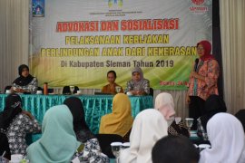 Sleman menggelar sosialisasi pencegahan kekerasan dan eksploitasi anak