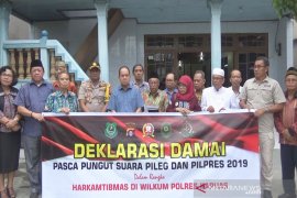 Bupati bersama FKUB Kapuas deklarasi damai pasca Pemilu 2019