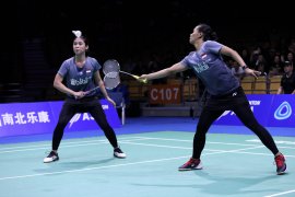 Della/Rizki gagal ke final Badminton Asia 2019