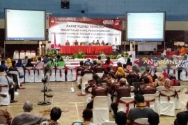 KPU Lumajang deklarasi damai sebelum rekapitulasi penghitungan suara