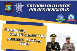 Satlantas Polres Bengkalis start operasi Muara Takus di bulan Mei