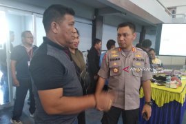 Hari kedua rekapitulasi KPUD Tapteng, Kapolres pantau terus situasi keamanan