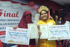 Kelima kalinya lomba berpidato Bahasa Indonesia diselenggarakan di Mesir