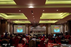 KPU Pangkalpinang plenokan rekapitulasi perolehan suara pemilu 2019