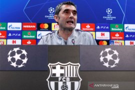 Valverde siap turunkan tim terkuat Barcelona di leg ke-2 lawan Liverpool