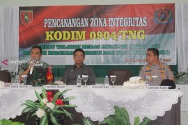 Kodim Paser Deklarasi Zona Integritas Anti KKN
