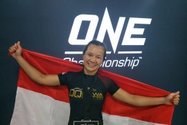 Priscilla raih kemenangan  meski cedera sebelum pertandingan