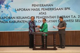 Kota Makassar  kembali raih WTP keempat kalinya