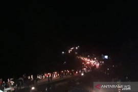 Warga Muntok pawai obor sambut Ramadhan 1440 Hijriah