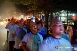 Ratusan remaja Gabek pawai obor sambut Ramadhan