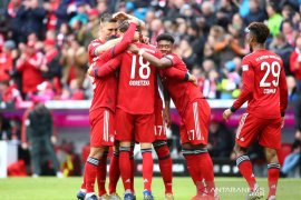 Bayern Muenchen unggul empat poin di puncak klasemen bola Liga Jerman