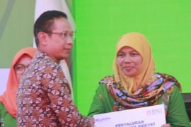 PKL wisata Boon Pring terima tambahan modal dari KUR BNI Malang