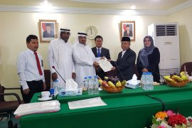 Kontrak layanan transportasi jamaah haji ditandatangani di Arab Saudi