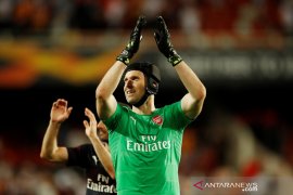 Mimpi Cech  di final bersama Arsenal terwujud