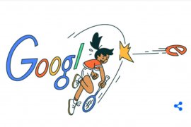 Legenda bulutangkis putri Minarni jadi wajah Google Doodle hari ini