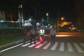 Polsek Sungailiat fokus berikan pengamanan jamaah sholat Isya dan Tarawih