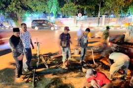 Perbaikan jalan berlubang di Kota Malang dikebut