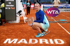 Menang mudah atas Halep, Bertens juarai Madrid Open