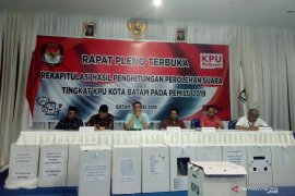 Jokowi-Amin unggul di Kota Batam berdasarkan pleno KPU