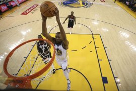 Playoff NBA: Kevin Durant absen satu pekan tidak siap berlaga