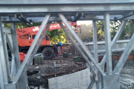 Jembatan ambruk di lintas Sumatera bisa dilewati H-7 Lebaran