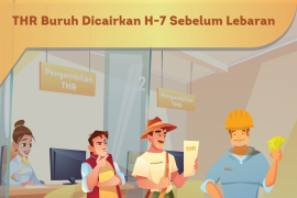 THR Buruh Dicairkan Selambatnya H-7 Idulfitri