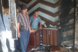 Kantor Bupati Musi Rawas nyaris ludes dilalap "sijago merah"