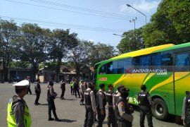 Polres Lumajang cegah pergerakan massa di Terminal Minak Koncar