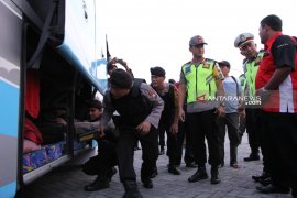 Polres Madiun cegah pergerakan massa  ke Jakarta