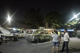 Malam ini, situasi di sekitar Asrama Brimob Petamburan Jakarta Barat juga kondusif